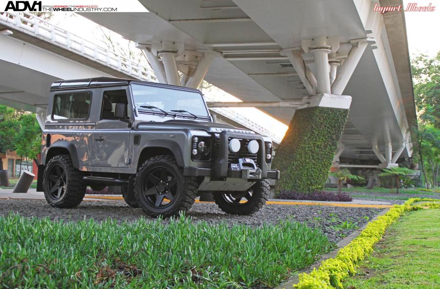 Land Rover Defender 110 by Import Wheels on ADV.1 Wheels (ADV6TruckSpec) '2015